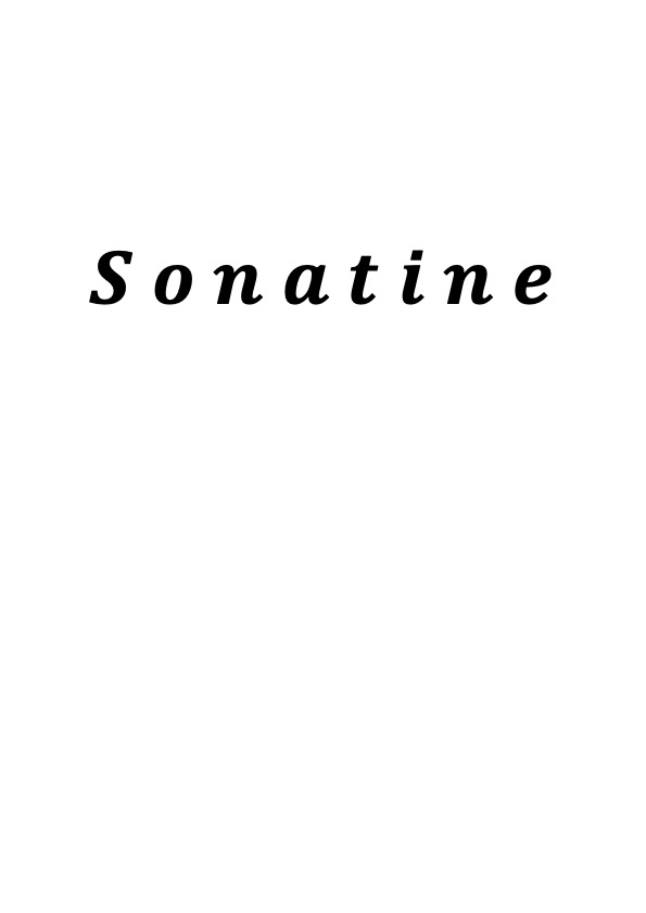 SONATINE QUINTET